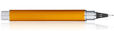 Yookers Eros Fiber Rollerball Pens in Yellow Lacquer 1.2