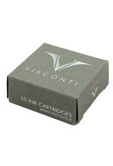 Black Visconti Cartridges (10Pk) Fountain Pen Ink