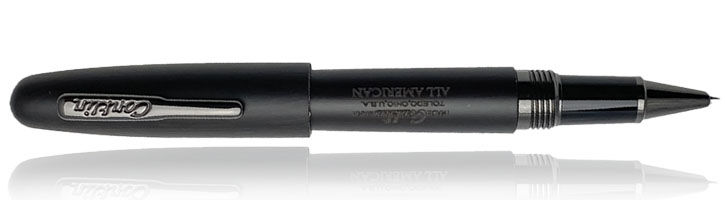 Ebony / Gunmetal Conklin All American Limited Edition Ebony Wood Rollerball Pens