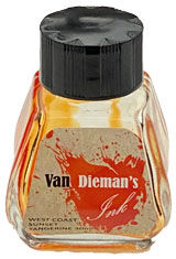 Van Diemans Ink 30ml Empty Ink Bottles