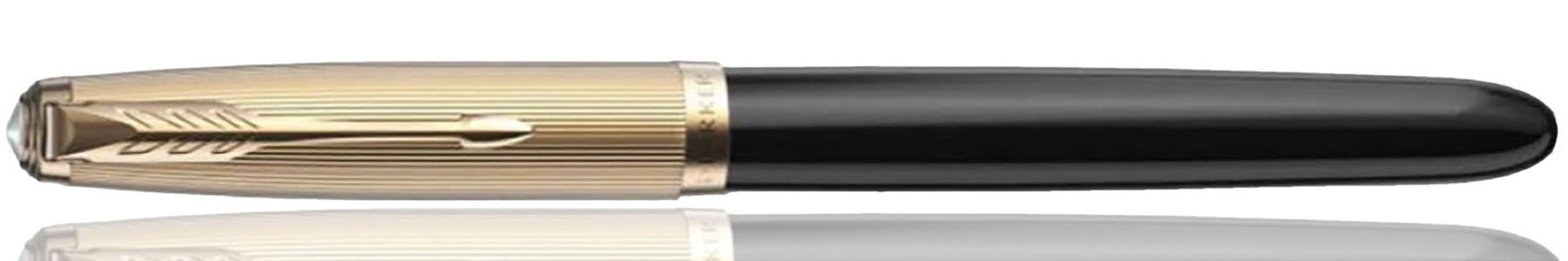 Parker 51 Deluxe Black GT Fountain Pen