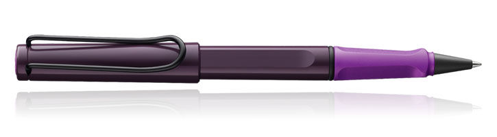 Violet Blackberry Lamy Special Edition Safari Rollerball Pens