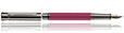 Otto Hutt Design 04 Fountain Pens in Carmine Rose / Ruthenium