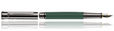Otto Hutt Design 04 Fountain Pens in Sage Green / Ruthenium