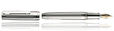 Otto Hutt Design 07 Fountain Pens in Silver