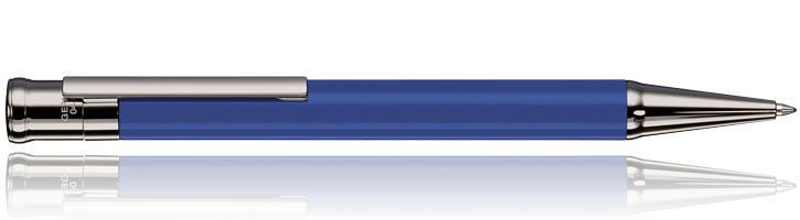 Cornflower Blue / Ruthenium Otto Hutt Design 04 Ballpoint Pens
