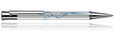 Otto Hutt Design 04 Ballpoint Pens in Scribble White / Platinum