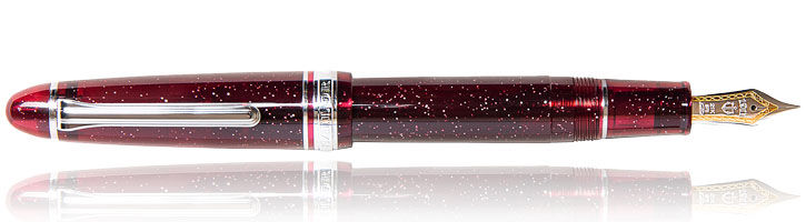Sparkle Cranberry Sailor 1911 Pen of the Year 2021 Large Fountain Pens