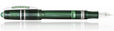 Visconti Homo Sapiens Demo Stones Fountain Pens in Emerald