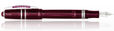 Visconti Homo Sapiens Demo Stones Fountain Pens in Ruby