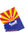 Pen Chalet The Classics Sticker Swag in State of AZ 3x2.4inch