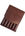 Girologio 6 Pen Top Flap Pen Carrying Cases in Antique Brown