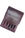 Girologio 6 Pen Top Flap Pen Carrying Cases in Oxblood