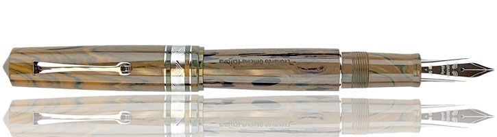 Stabia Leonardo Officina Italiana Limited Edition Musis Ebonite Fountain Pens