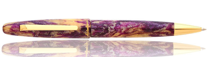 Purple Dreamer Esterbrook Estie Limited Edition Gold Rush Ballpoint Pens