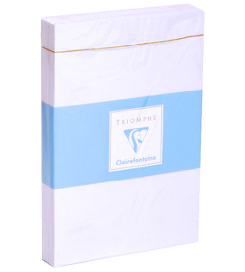 Clairefontaine 96100C Goldline reisalbum (envelop van natuurlijk linnen, 30 x 30 cm, 32 vellen, 180 g, geschikt voor multitechnologie, ideaal voor uw reis, praktisch en robuust) beige
