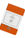 Pineider Jazz Memo & Notebooks in Orange / Large