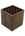 Dee Charles Designs 4x4 Pen Cube Pen Rests & Display Cases in Rawhide Orange