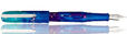 Benu Talisman Fountain Pens in Peacock Ore