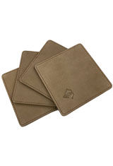Desert Brown Dee Charles Designs Ink Coasters (4) Executive Gifts & Desk Accessories