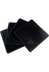 Midnight Black Dee Charles Designs Ink Coasters (4) Executive Gifts & Desk Accessories