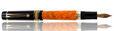 Maiora Mytho Grand K Fountain Pens in Origine (Black & Orange / Gold)