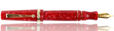 Maiora Aventus Fountain Pens in Amore (Red / Gold)