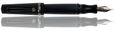 Maiora Aventus Fountain Pens in Lapillo (Matte Black / Black Ruthenium)