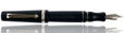 Maiora Aventus Fountain Pens in Lapillo (Matte Black / Palladium)