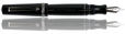 Maiora Aventus Fountain Pens in Onice (Mirror Black / Black Ruthenium)