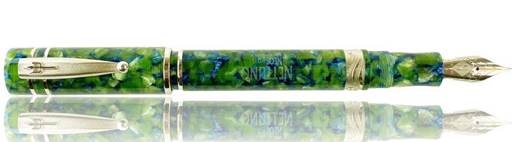 Atlante (green-blue / palladium) Nettuno 1911 Neos Fountain Pens