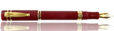 Nettuno 1911 Neos Fountain Pens in Eros (Matte Red / Gold)