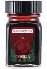 Gorilla (Red) Monteverde Jungle Collection 30ml Fountain Pen Ink