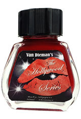 Ruby Slippers Van Diemans Ink The Hollywood Series 30ml Fountain Pen Ink