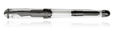 Pineider Avatar UR Black Edition Fountain Pens in Clear Demonstrator