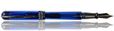 Pineider Avatar UR Black Edition Fountain Pens in Sky Blue