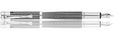 Waldmann Tango Imagination Fountain Pens in Black