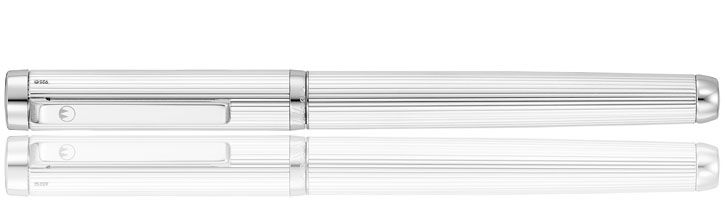 Platinum Pinstripe Waldmann Liberty 18kt nib Fountain Pens
