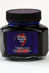 Private Reserve 2 Minutes to Midnight Blue LE Fountain Pen Ink