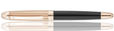 Waldmann Précieux Rollerball Pens in Frosted Stripes / Rose Gold