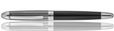 Waldmann Précieux Rollerball Pens in Frosted Stripes / Ruthenium