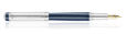 Waldmann Grandeur Fountain Pens in Blue Ocean Wave / 18kt gold nib