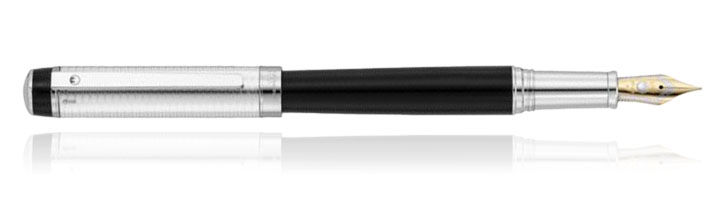 Silhouette / Black / 18kt nib Waldmann Grandeur Fountain Pens