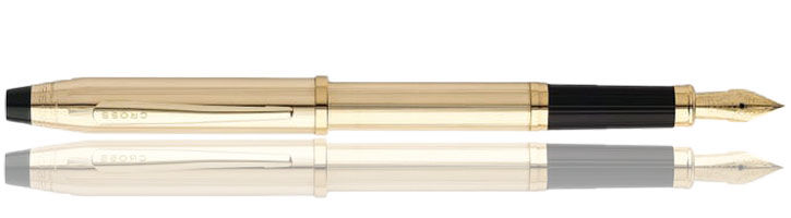 Gold Filled Cross Century II 10K Gold Filled Fountain Pens