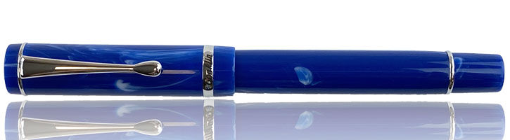 Lapis Lazuli / Palladium Conklin Duragraph Exclusive Rollerball Pens