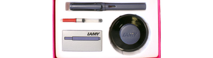 Lamy Special Edition Safari Gift Set Ink and Fountain Pens