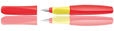 Pelikan Twist Fountain Pens in Neon Coral