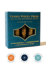 Frosted Carnival Ferris Wheel Press Ink Charger Set Fountain Pen Ink