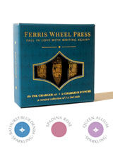 The Fashion District Collection Ferris Wheel Press Ink Charger Set Fountain Pen Ink
