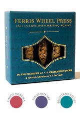 The Original Trio Ferris Wheel Press Ink Charger Set Fountain Pen Ink
